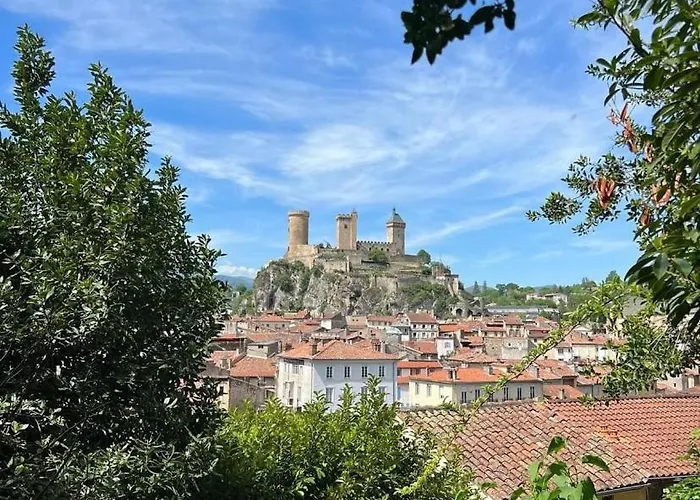 Mansarde En Centre De Lägenhet Foix